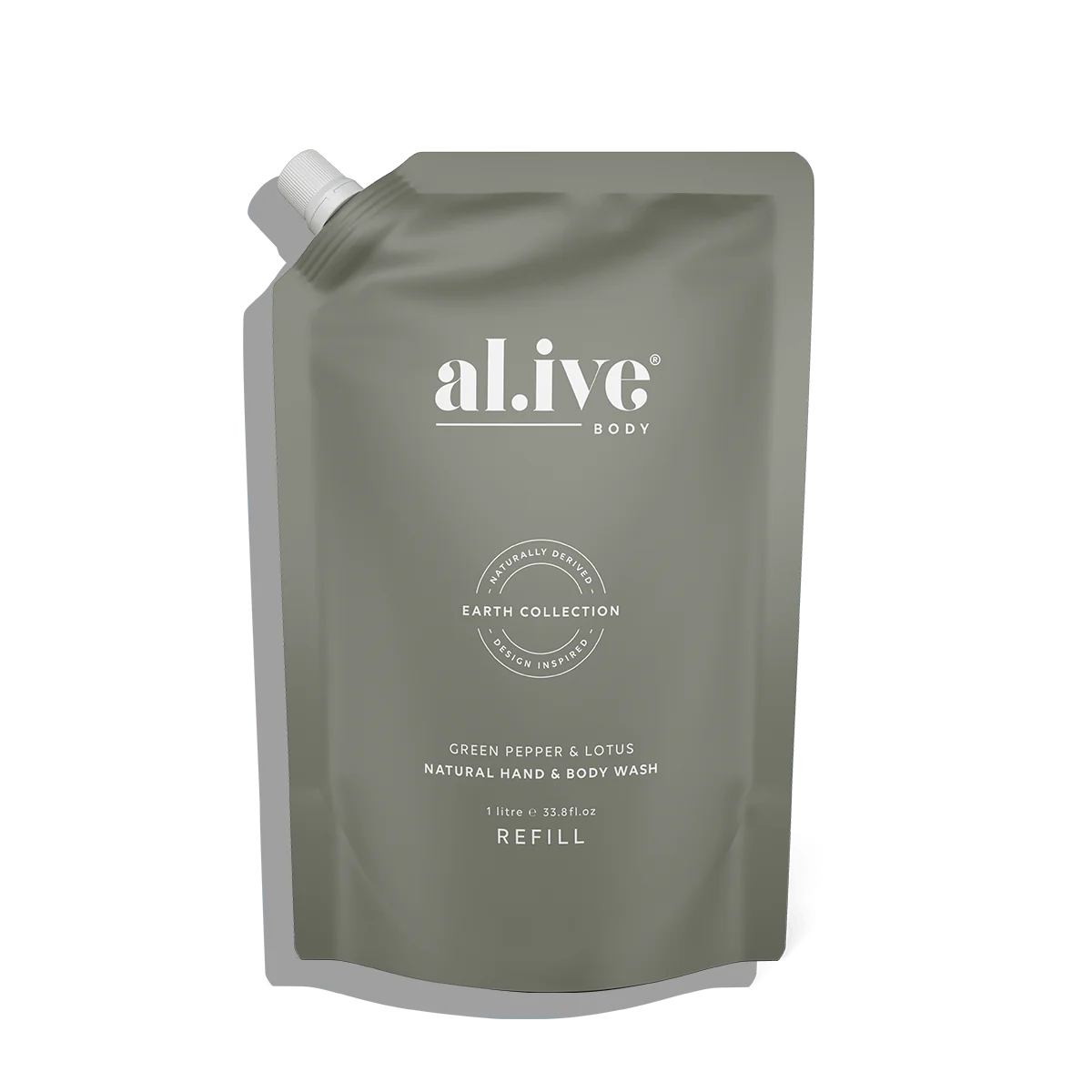 1 Ltr Wash Refill - Green Pepper & Lotus