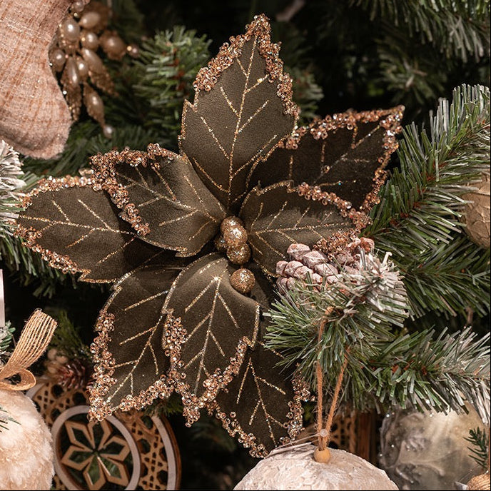 Moss Green Poinsettia