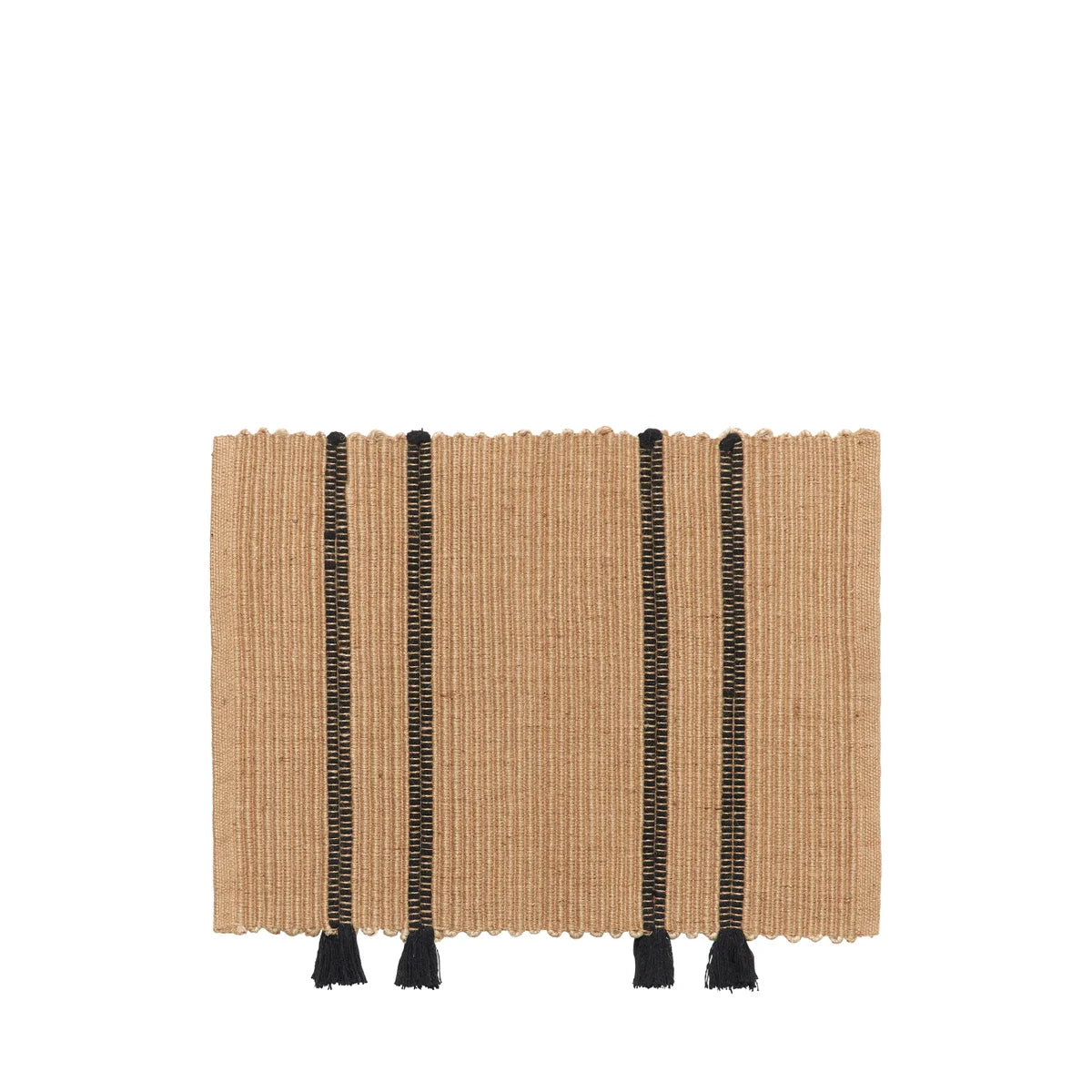 BROSTE Door Mat Ezra - Natural/Black