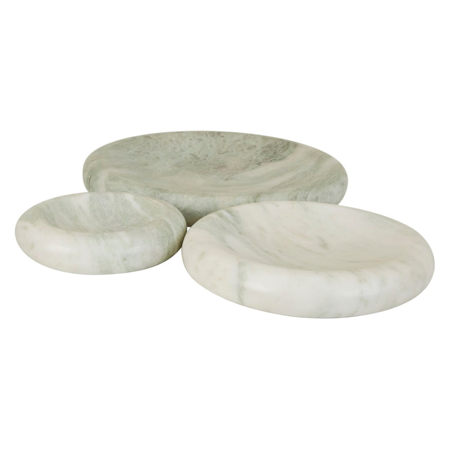 Rufus Indra Large Bowl - Green Onyx Marble