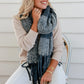 Cosy Scarf - Charcoal Grey
