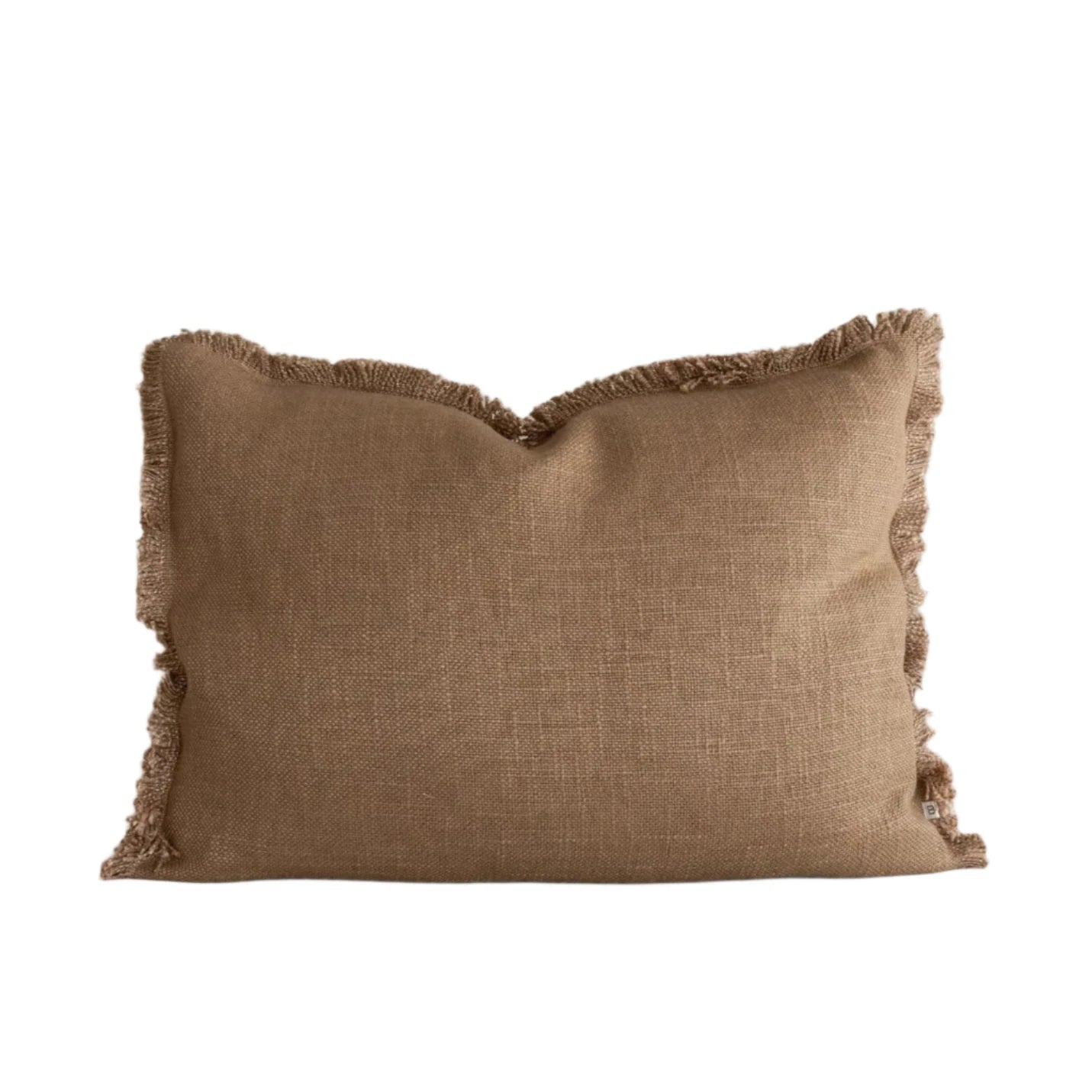 Dover Cushion with Feather Inner - Tan 40x60cm