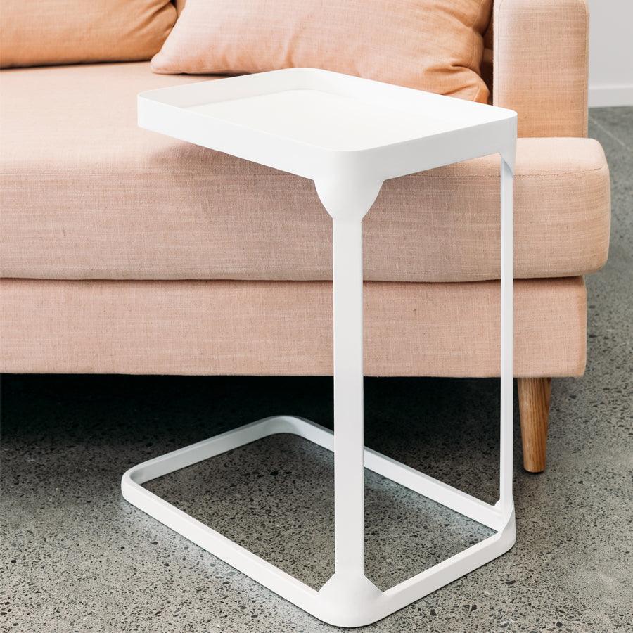 STUDIO Sofa Side Table Rectangular - White