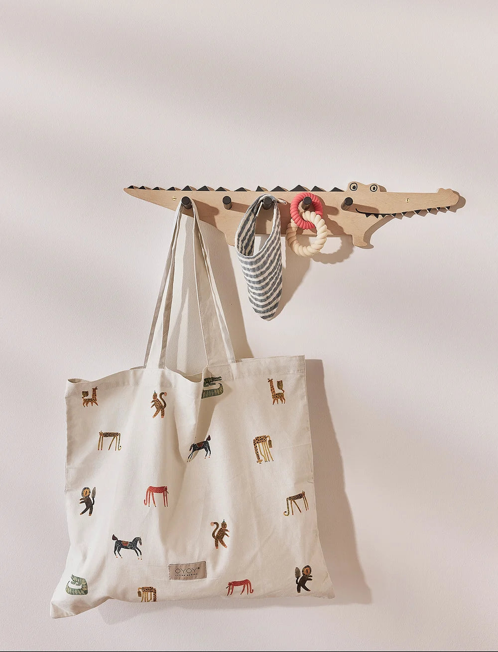 OYOY MINI Crocodile Coat Rack