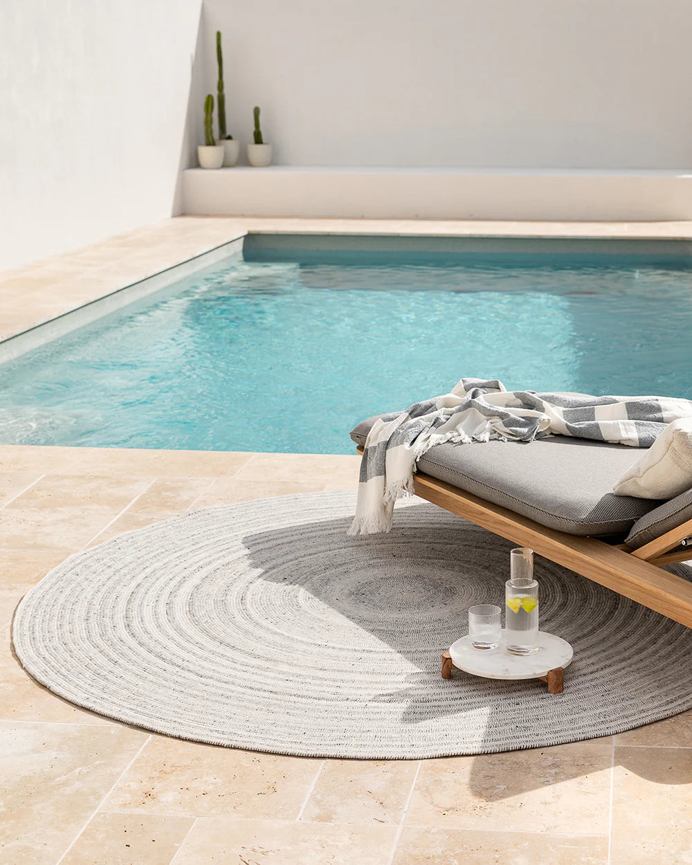Palm Cove Floor Rug Pumice