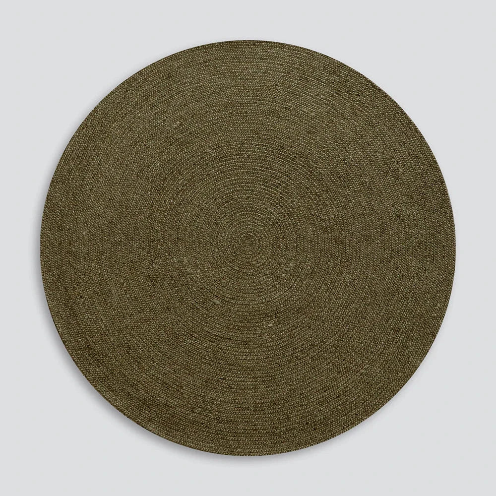 Tairua Floor Rug Moss Green
