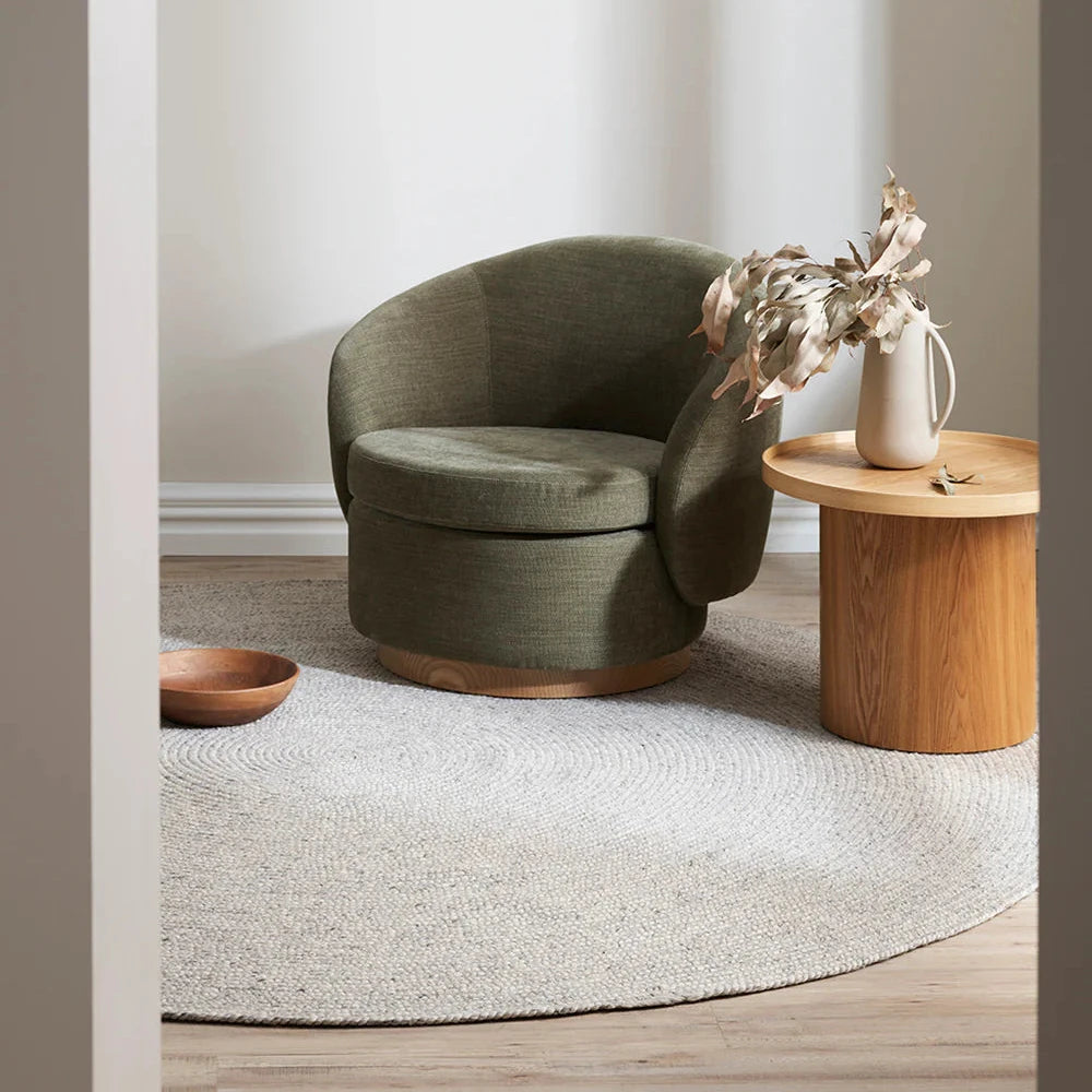 Tairua Floor Rug Silver Birch