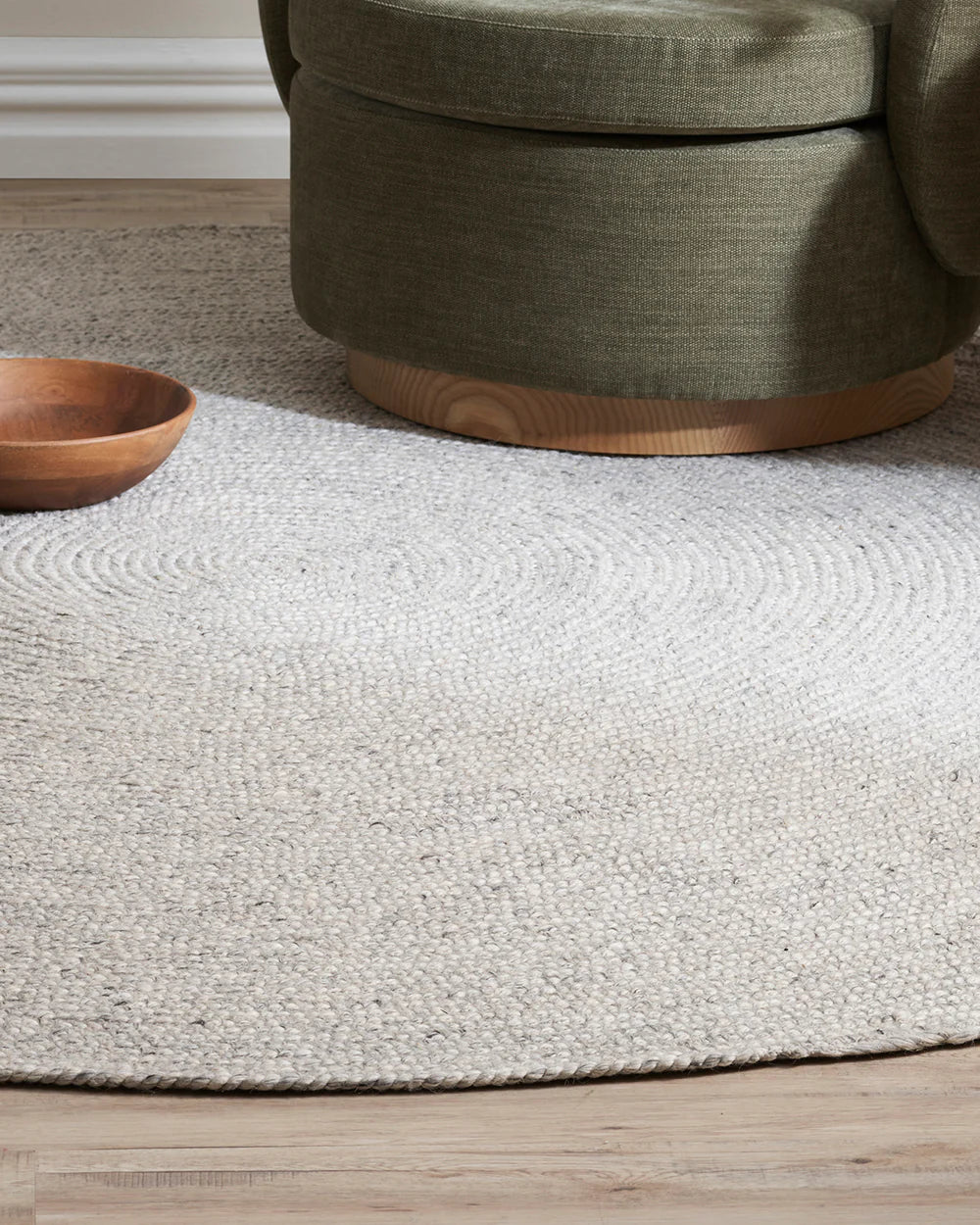 Tairua Floor Rug Silver Birch