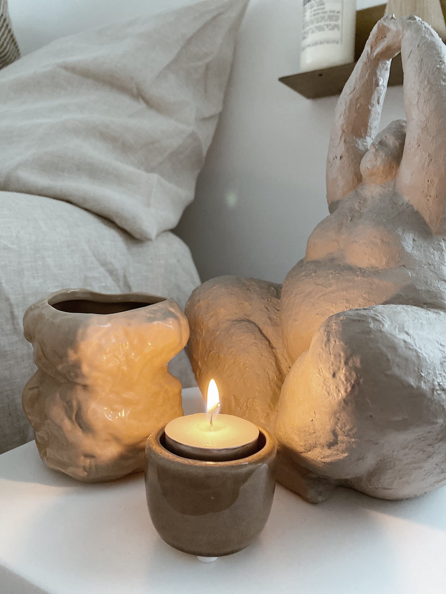BROSTE Tea Light Candle Holder