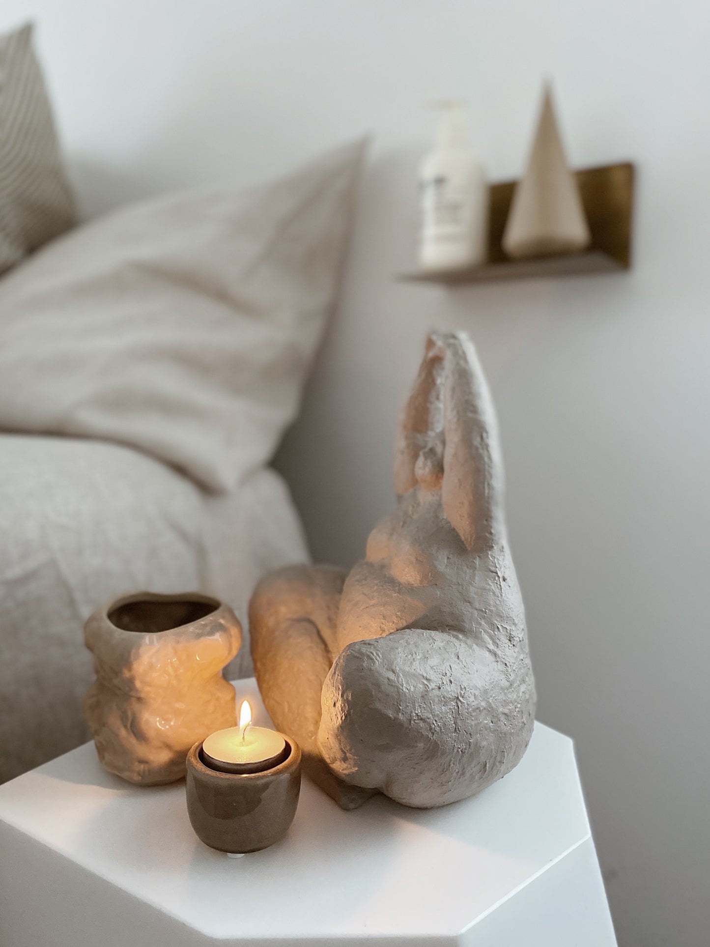 BROSTE Tea Light Candle Holder