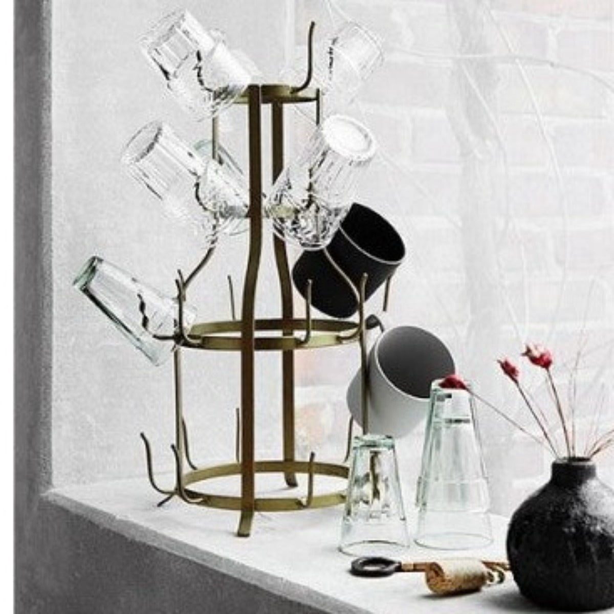 MADAM STOLTZ MUG/GLASS HOLDER