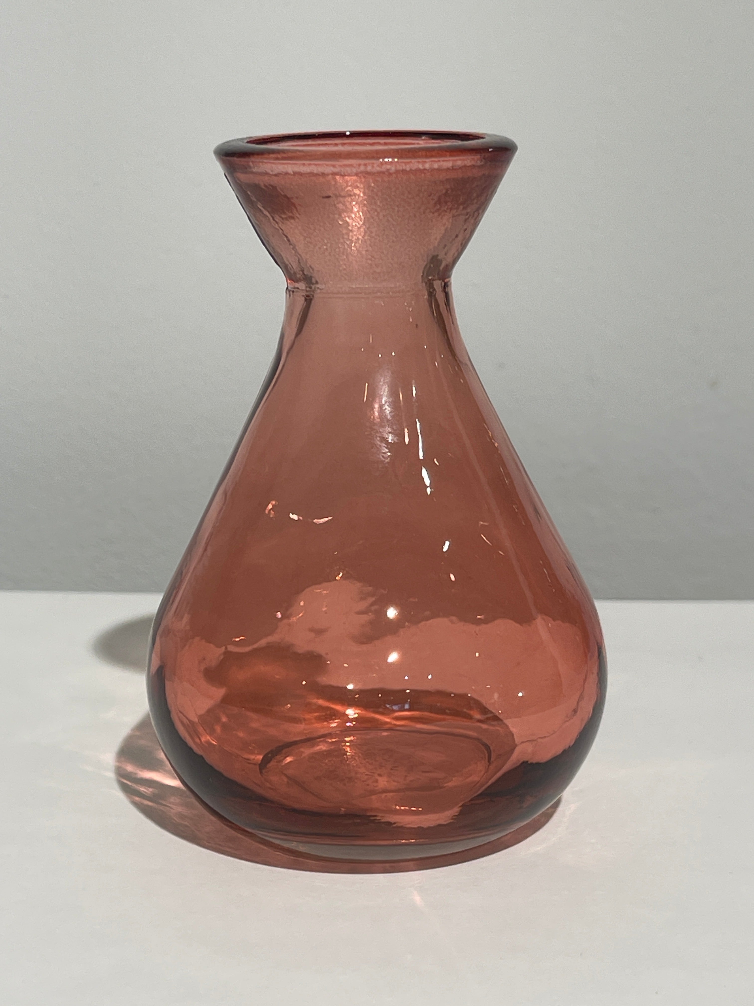 Nova Bottles - Recycled Glass vase- Assorted Oranges