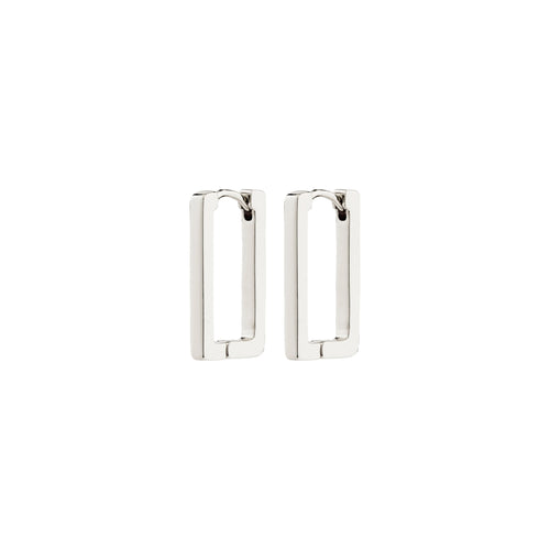 Feel Recycled Earrings - Silver Plated