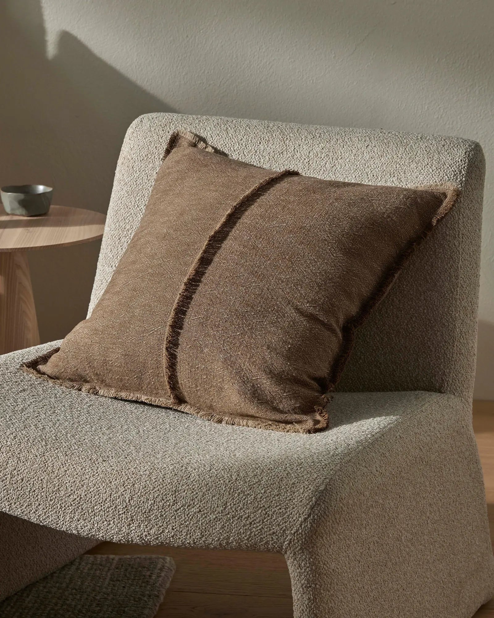 Adela Cushion 50x50 Cocoa