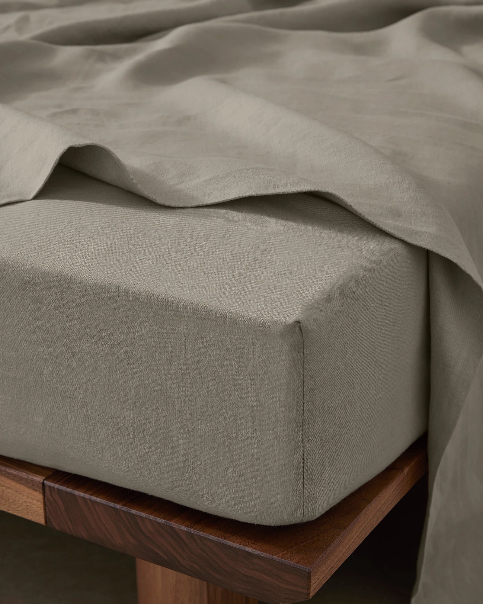 Ravello Fitted Sheet - Pebble