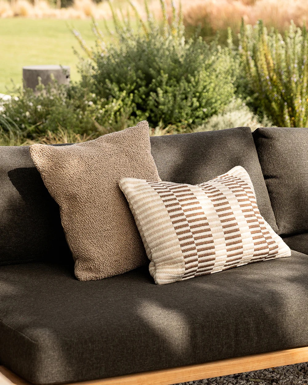 Piper Cushion - Almond