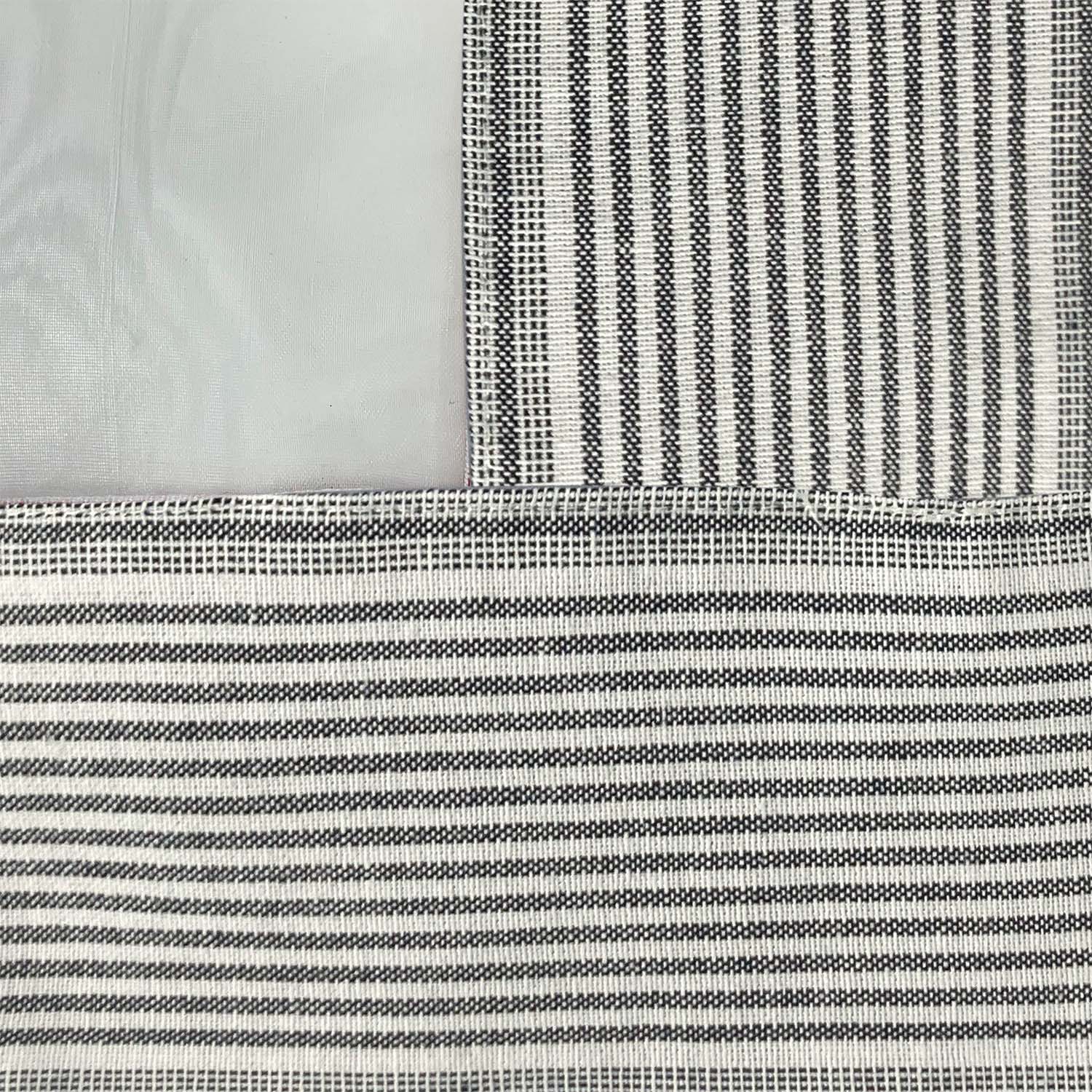 Food Cover White/Black Rectangle