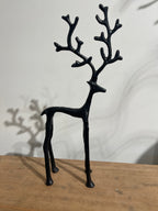 Metal Reindeer - Black