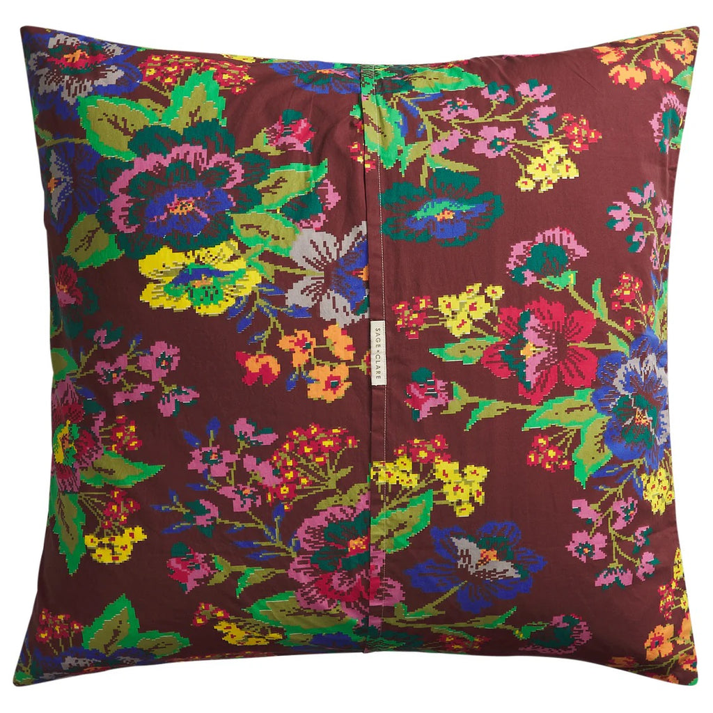 Sage and Clare Zita Cotton Euro Pillowcase Set