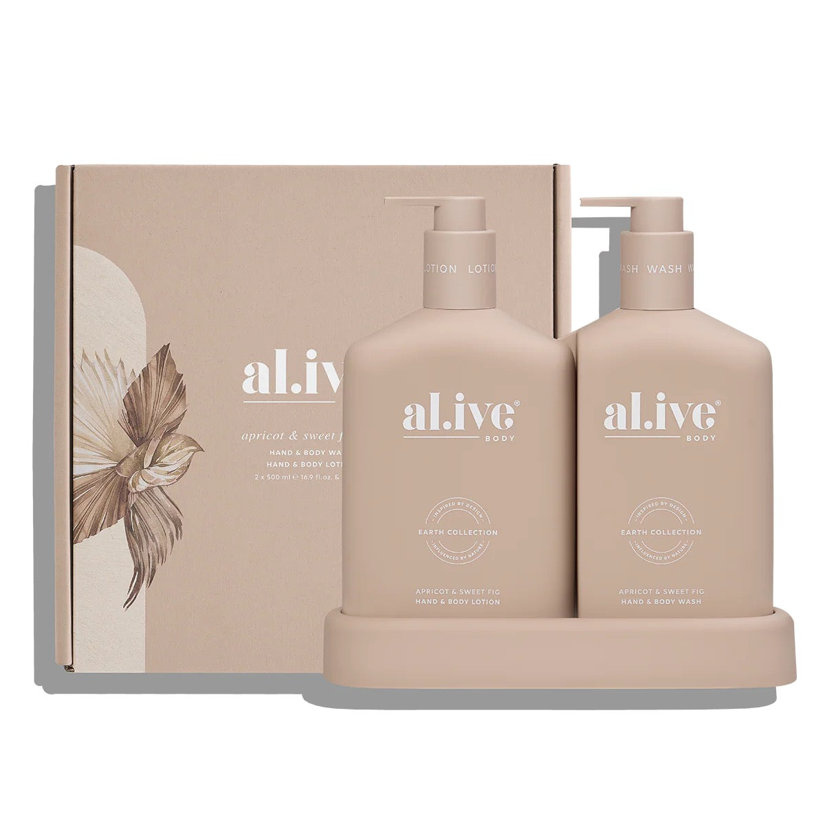 Al.ive Wash & Lotion Duo - Sweet Fig & Apricot