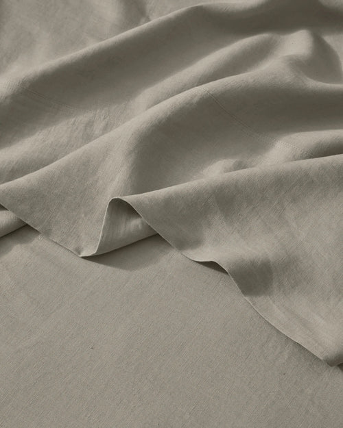 Ravello Quilt Cover - Pebble
