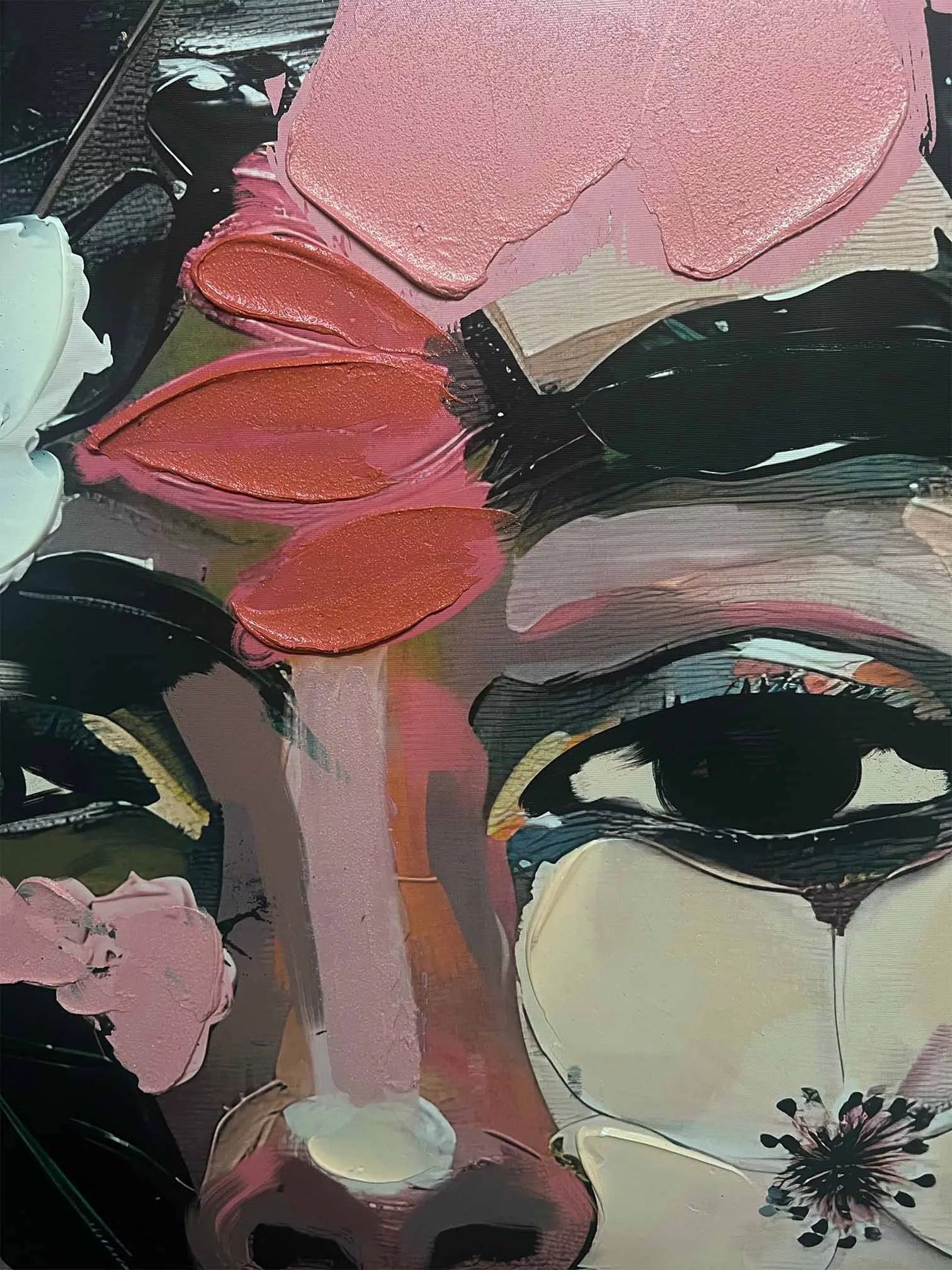 Blooming Soul Canvas Art 80X120cm