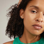 Emanuelle Recycled Earrings 3 in 1 Set -Silver plated