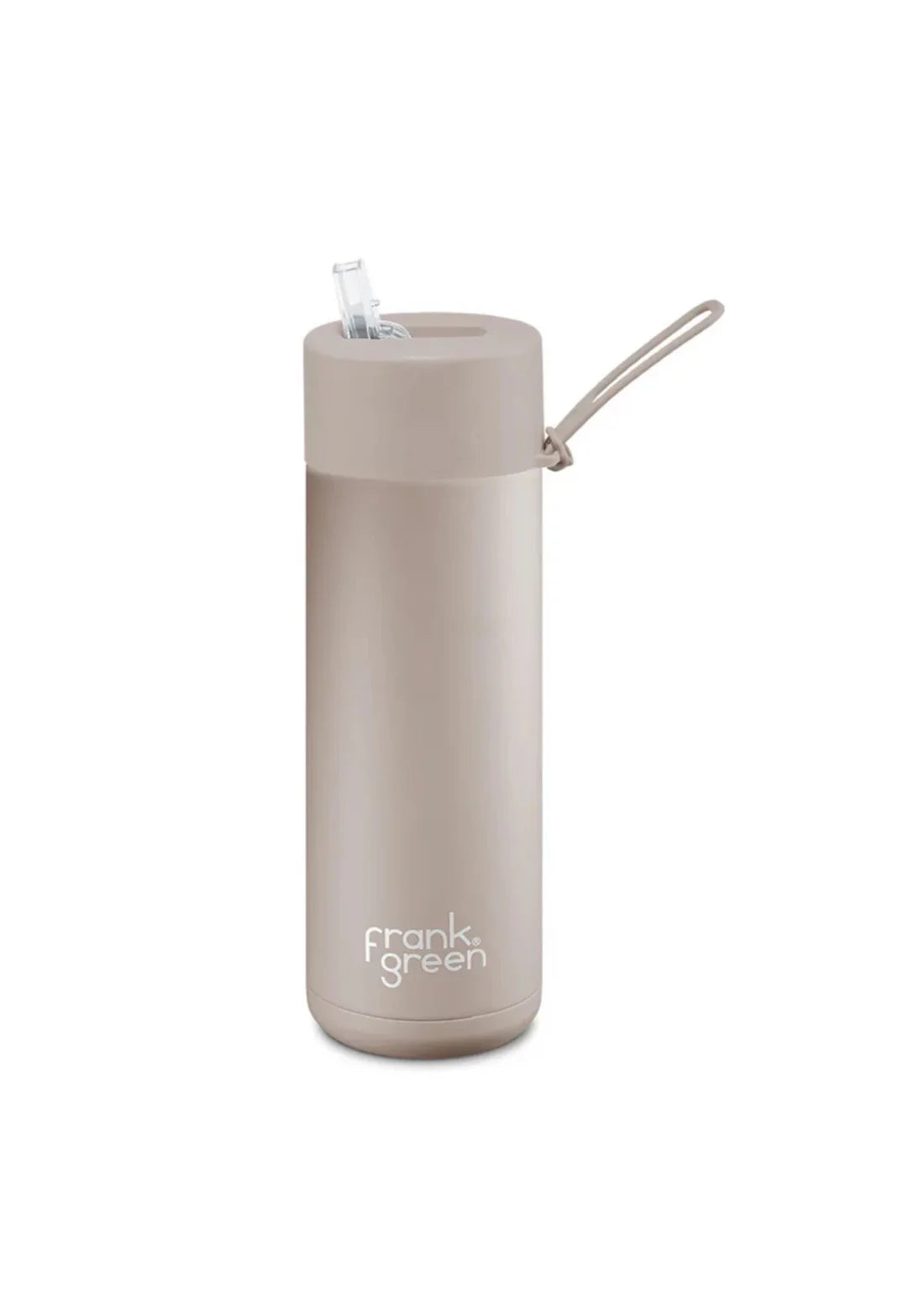 Frank Green Ceramic Reusable Bottle 20oz STRAW LID