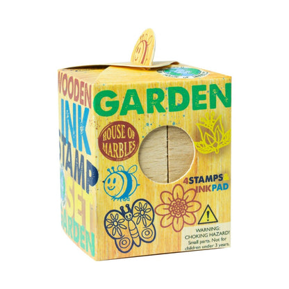 WOODEN STAMP SET – GARDEN