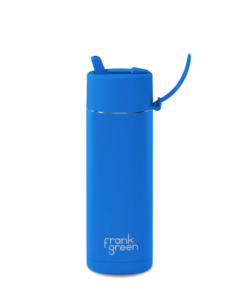 Frank Green Ceramic Reusable Bottle 20oz STRAW LID