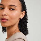 Aglaia earrings silver -plated