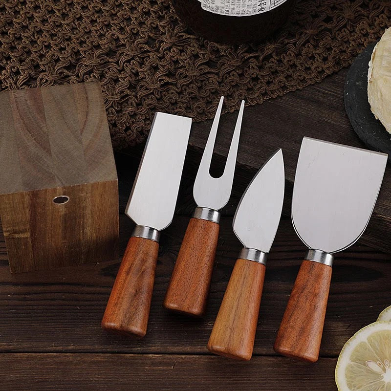 Cheese Knife Block