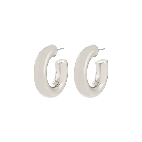 Phase Recycled Earrings - Silver Plated