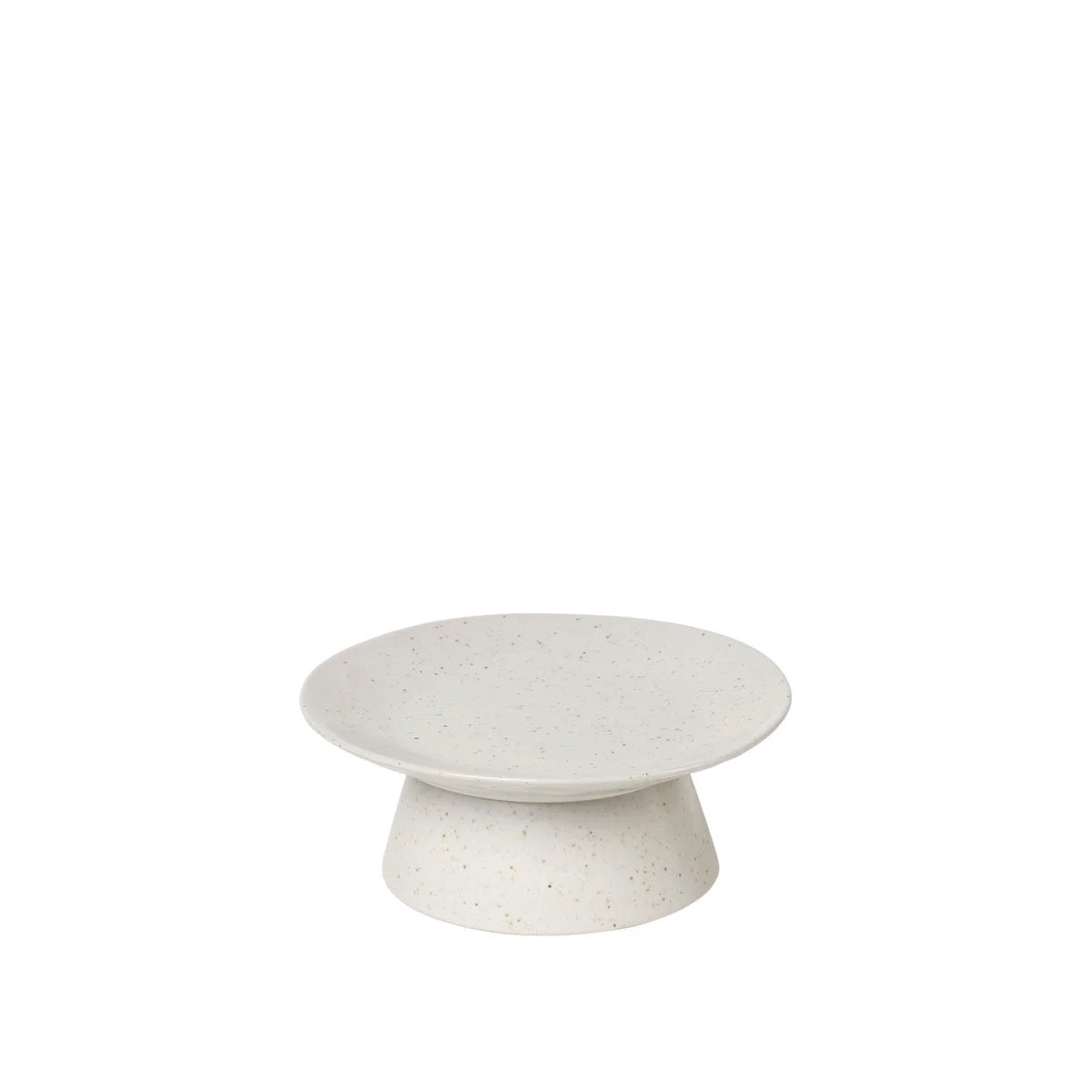 Broste Nordic Vanilla Mini Cake Stand or Candle Holder
