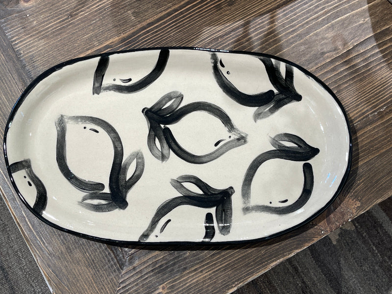 Magnolia Lane Platter - Lemons
