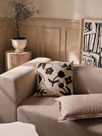 Broste Cushion Rosita - Black/Natural (Copy)