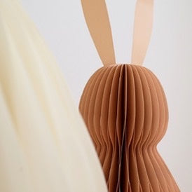 Sustainable Paper Bunny - Honey