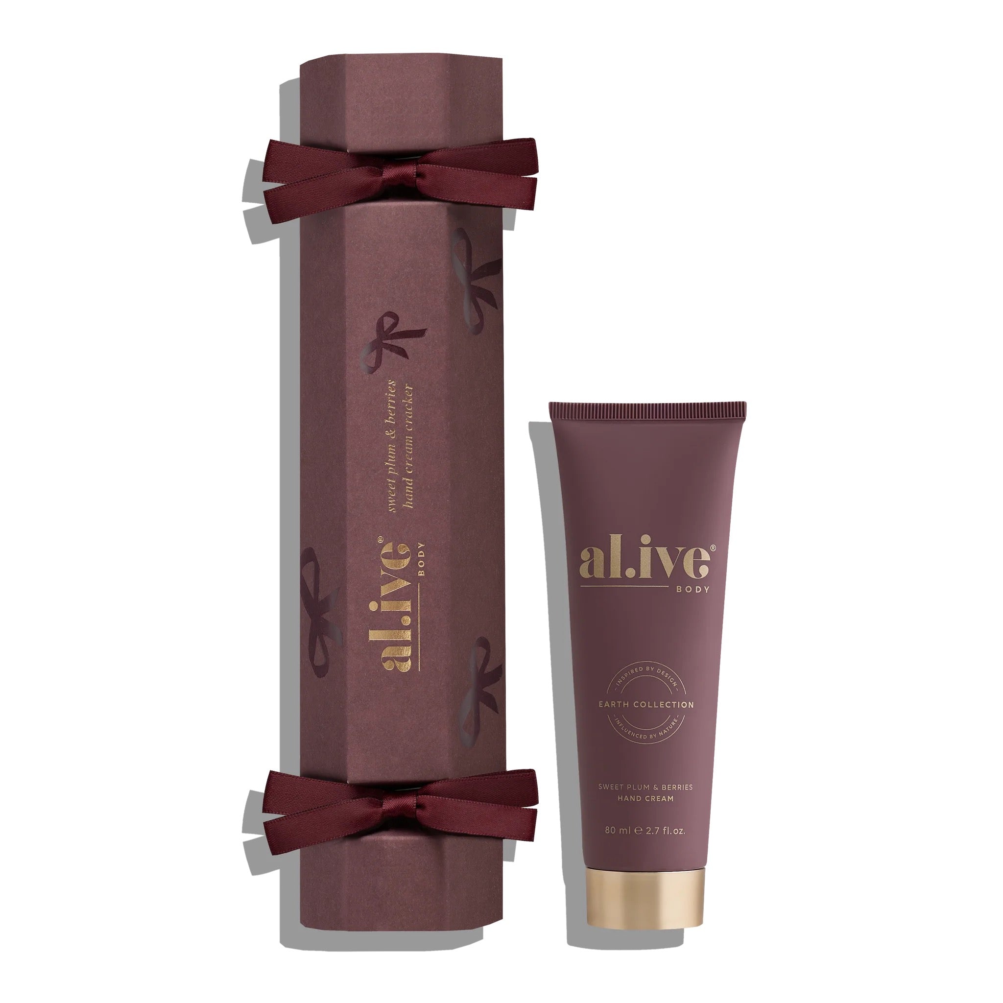 Alive Body Hand Cream Cracker - Sweet Plum & Berries