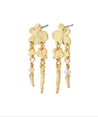 Zhuri Recycled Earrings - Gold Plated