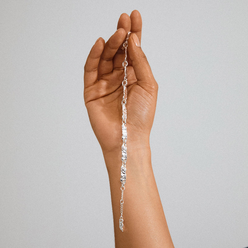 Instant Recycled Bracelet - Silver