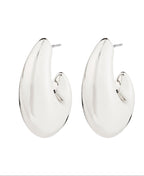 Rory Recycled Earrings  - Silver Plated