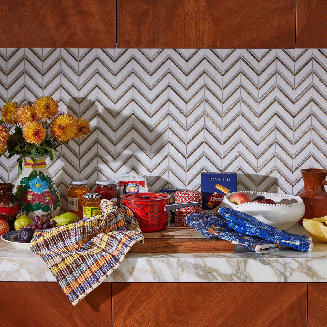 Sage and Clare Andrea Oven Mitt Set