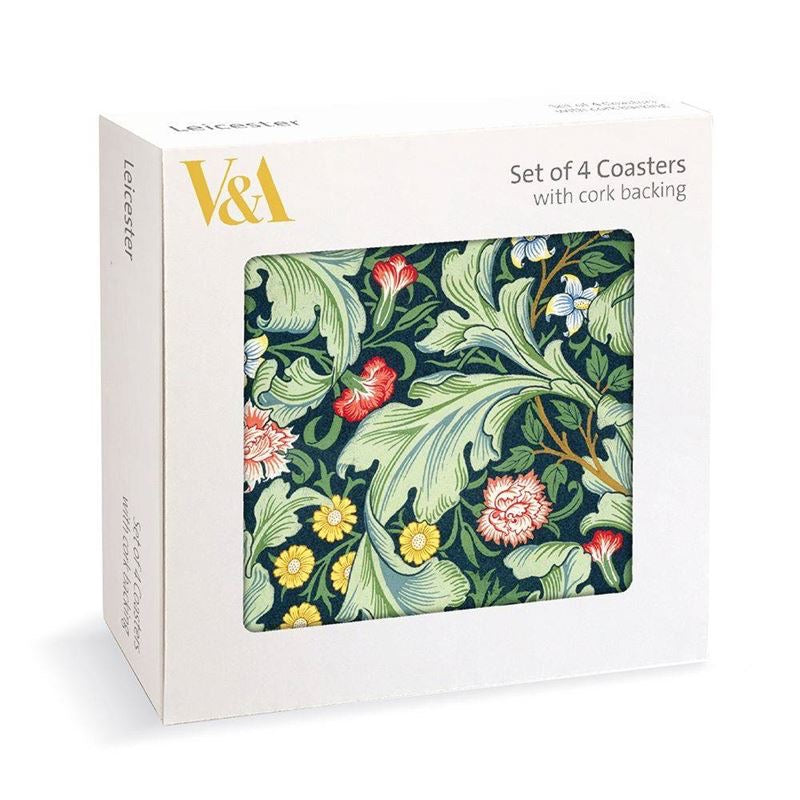Leicester Walpaper Coasters 4/pk