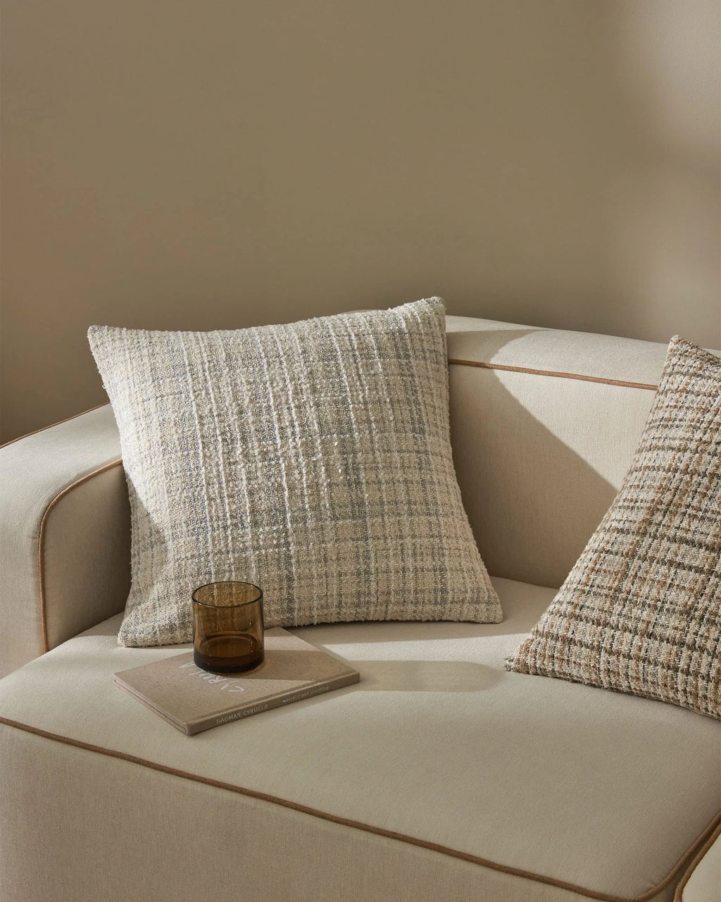 Tripoli Cushion - Pearl