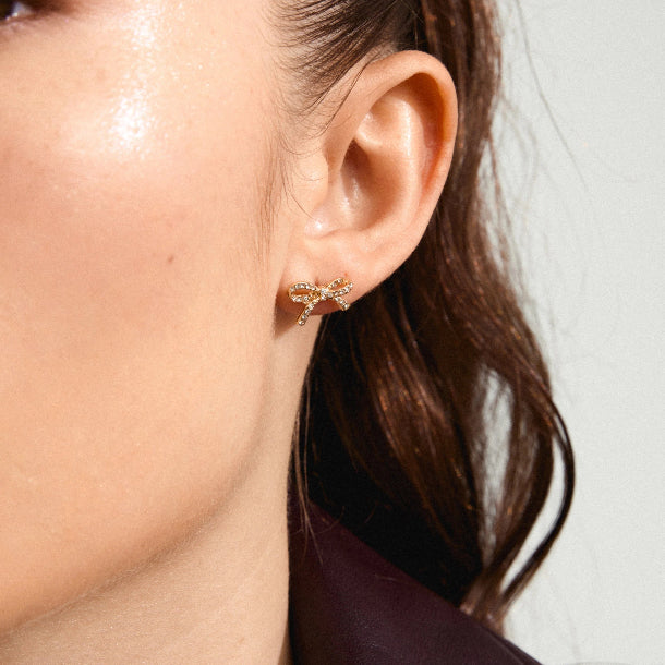 Catharina earrings Gold-plated