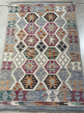 Vintage Handwoven Rug 122x79cm - piece 380