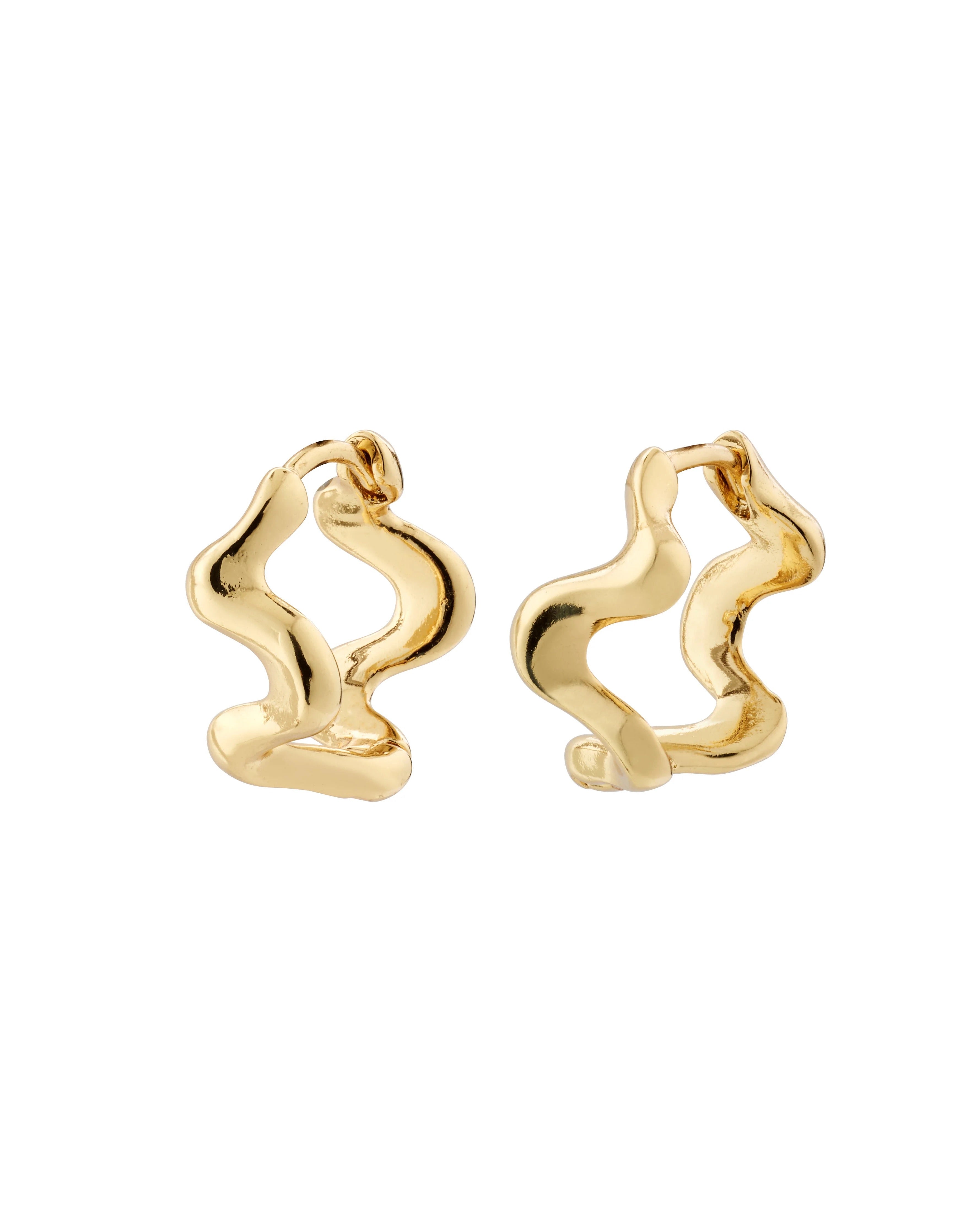 Penelope Recycled Earrings - Gold Plated