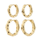 Darby Earrings 2 n 1 Set - Gold plated