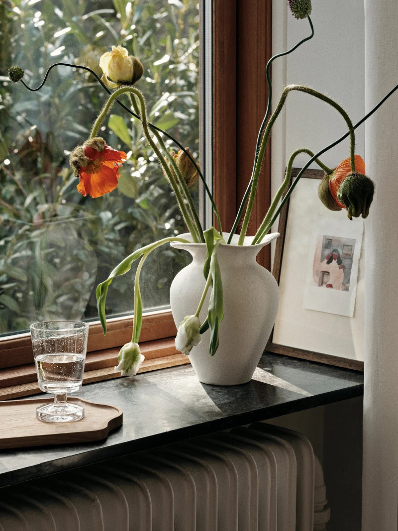 BROSTE Vase Florentina S - Off-White