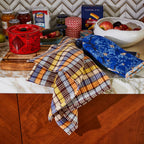 Sage and Clare Stela Tea Towel - Cornflower